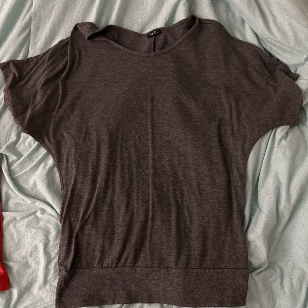 Gray Women's Top